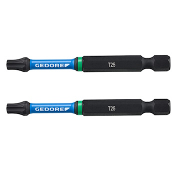 Gedore set torzionih bitova TORX T15 70mm 2/1 666 TR70 T15-02 Gedore set torzionih bitova TORX T15 70mm 2/1 666 TR70 T15-02