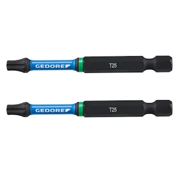 Gedore set torzionih bitova TORX T15 70mm 2/1 666 TR70 T15-02 Gedore set torzionih bitova TORX T15 70mm 2/1 666 TR70 T15-02