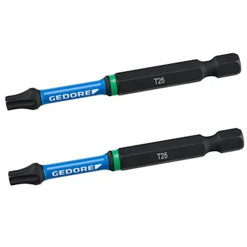 Gedore set torzionih bitova TORX T15 70mm 2/1 666 TR70 T15-02 Gedore set torzionih bitova TORX T15 70mm 2/1 666 TR70 T15-02
