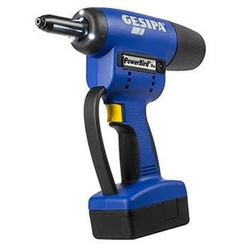 Gesipa akumulatorski pištolj za pop nitne PowerBird Pro 18V sa punjačem i 2 baterije u koferu 1450814 Gesipa akumulatorski pištolj za pop nitne PowerBird Pro 18V sa punjačem i 2 baterije u koferu 1450814