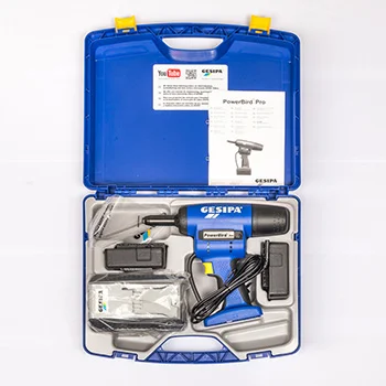 Gesipa akumulatorski pištolj za pop nitne PowerBird Pro 18V sa punjačem i 2 baterije u koferu 1450814 Gesipa akumulatorski pištolj za pop nitne PowerBird Pro 18V sa punjačem i 2 baterije u koferu 1450814