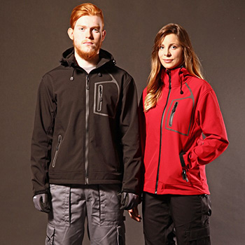 GetOut softshell jakna William crna 5WILLBK-2