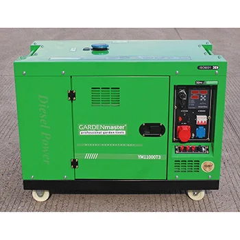 Garden Master dizel silent agregat trofazni 9kW YM11000T3-1