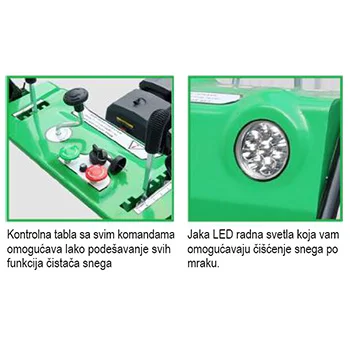 Garden Master motorni čistač i bacač snega ST013A-2