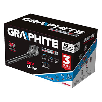 Graphite akumulatorski duvač za lišće Energy+ 58G044 Graphite akumulatorski duvač za lišće Energy+ 58G044