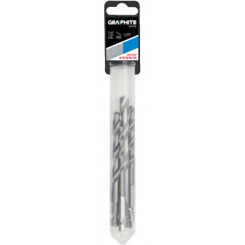Graphite burgije za metal set 4-10mm 57H750 Graphite burgije za metal set 4-10mm 57H750