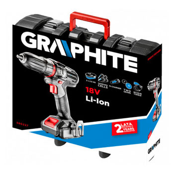 Graphite bušilica aku li-ion 18V 58G227 Graphite bušilica aku li-ion 18V 58G227
