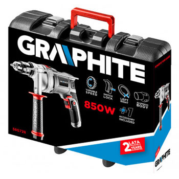 Graphite bušilica udarna 850W 58G728 Graphite bušilica udarna 850W 58G728