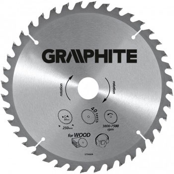 Graphite list testere za cirkular fi1 65-18 zuba 57H648 Graphite list testere za cirkular fi1 65-18 zuba 57H648