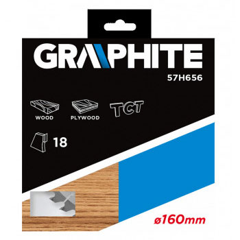 Graphite list testere za cirkular fi1 65-18 zuba 57H648 Graphite list testere za cirkular fi1 65-18 zuba 57H648