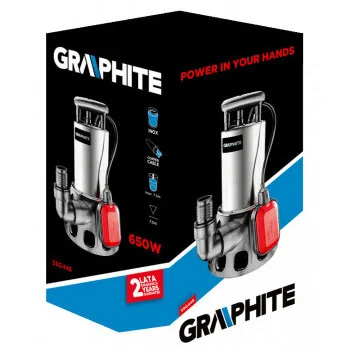 Graphite potapajuća pumpa 650W Inox 59G446-1