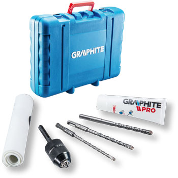 Graphite Pro udarna hamer čekić bušilica 440w 59GP500 Graphite Pro udarna hamer čekić bušilica 440w 59GP500