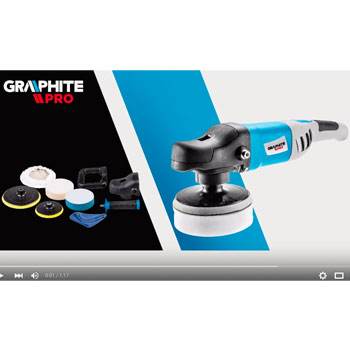 Graphite Pro polirka 1100W 59GP200 Graphite Pro polirka 1100W 59GP200