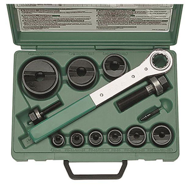 Greenlee probijač mehanicki set 50366912 Greenlee probijač mehanicki set 50366912