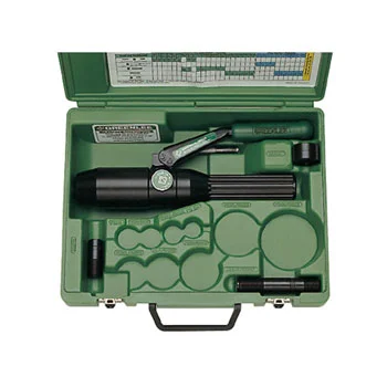 Greenlee hidraulični alat za prosecanje otvora u limu set 7804E 50342916 Greenlee hidraulični alat za prosecanje otvora u limu set 7804E 50342916