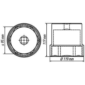 Hazet specijalni alat za komercijalna vozila 95mm 4937-95-4