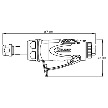 Hazet pneumatski biaks HZ-9032N-1-4