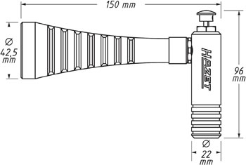 Hazet turbo duvaljka za vazduh HZ-9040T-4