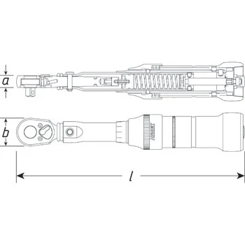 Hazet moment ključ 600-1600Nm HZ-6160-1CT-1 Hazet moment ključ 600-1600Nm HZ-6160-1CT-1