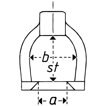 Hazet radapciger za kraj spona 75mm 1779-37-1