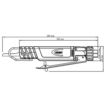 Hazet pneumatska testera HZ-9034P-1-3