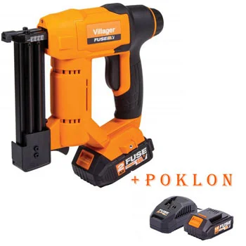 Villager Fuse akumulatorska heftalica VAT 3520 060101 + POKLON Villager Fuse set baterija 1.5Ah + punjač 2.4A 067112