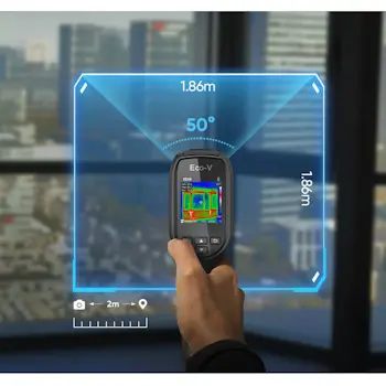 Hikmicro EcoVision Fusion 30 profesionalna termalna kamera sa dual prikazom HM-TP30-1AQF-Eco-V 308200405-5