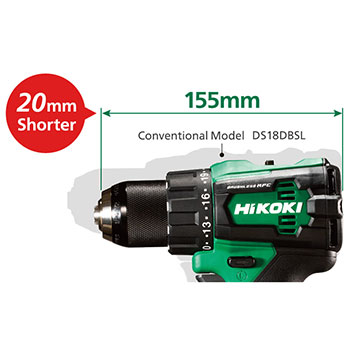 Hikoki akumulatorska bušilica/zavrtač 18V (2x4.0Ah) DS18DE-WHZ Hikoki akumulatorska bušilica/zavrtač 18V (2x4.0Ah) DS18DE-WHZ