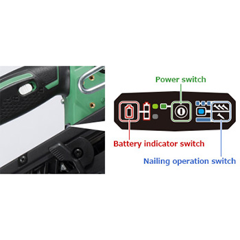 Hikoki akumulatorski pištolj za eksere 18V 50-90mm NR1890DBCL-W9Z Hikoki akumulatorski pištolj za eksere 18V 50-90mm NR1890DBCL-W9Z