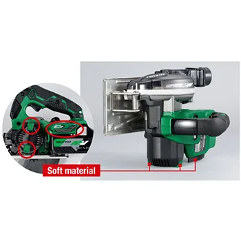 Hikoki akumulatorska kružna ručna testera za metal 36V 125mm CD3605DA-W2Z-4