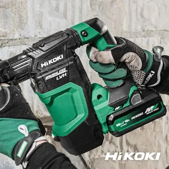 Hikoki aku udarna štemarica SDS MAX 36V H3641DA-W2Z + poklon set probijača 751035-4