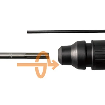 Hikoki elektro-pneumatska kombinovana čekić bušilica SDS Max DH45MA-WSZ Hikoki elektro-pneumatska kombinovana čekić bušilica SDS Max DH45MA-WSZ