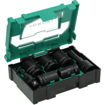 Hikoki set udarnih nasadnih ključeva 1/2 Hikoki set udarnih nasadnih ključeva 1/2