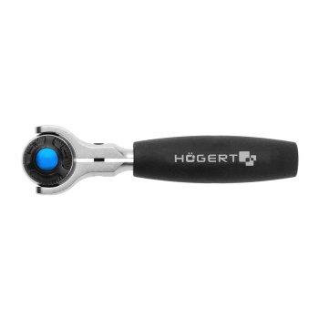 Hogert čegrtaljka sa okretnom glavom 1/4″ HT1R373 Hogert čegrtaljka sa okretnom glavom 1/4″ HT1R373