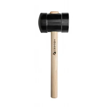 Hogert gumeni čekić 800g drvena drška HT3B045-1