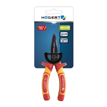 Hogert klešta kombinovana izolovana savijena 200mm VDE 100V HT1P924 Hogert klešta kombinovana izolovana savijena 200mm VDE 100V HT1P924