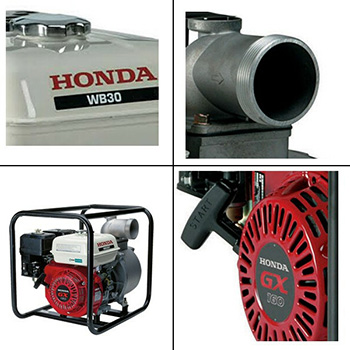 Honda pumpa za vodu sa visokim protokom WB30-4