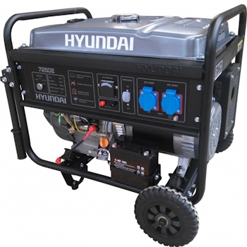 Hyundai benzinski agregat za struju 6.5kW HHY.7250E-3-1