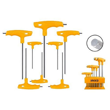 Ingco imbus ključevi T set 8/1 HHKT80818 Ingco imbus ključevi T set 8/1 HHKT80818