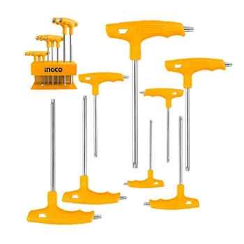 Ingco set torex ključeva sa T ručkom 8/1 HHKT80838 Ingco set torex ključeva sa T ručkom 8/1 HHKT80838