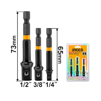 Ingco adapter set 3/1 AMN365A01 Ingco adapter set 3/1 AMN365A01