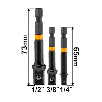 Ingco adapter set 3/1 AMN365A01 Ingco adapter set 3/1 AMN365A01