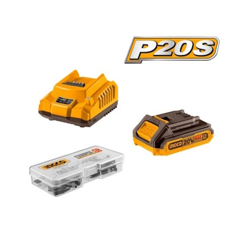 Ingco aku bušilica 55Nm 1x2Ah CDLI205582E-2