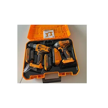 Ingco aku set bušilica 45Nm i odvijač 170Nm COSLI230708 Ingco aku set bušilica 45Nm i odvijač 170Nm COSLI230708