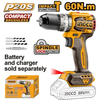 Ingco aku udarna bušilica 60Nm CIDLI206021 Ingco aku udarna bušilica 60Nm CIDLI206021
