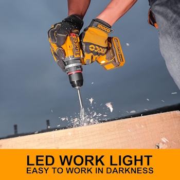 Ingco aku udarna bušilica 96Nm Solo CIDLI209681-3