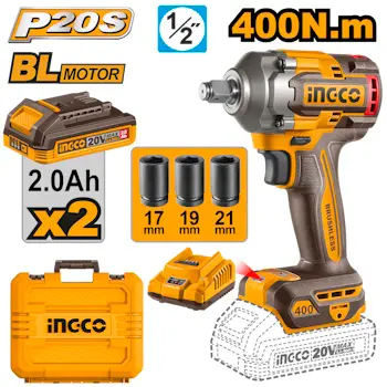 Ingco aku udarni odvijač 20V 1/2