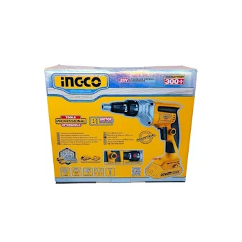 Ingco aku zavrtač - šauber za gips 20V CDSLI2042006-3