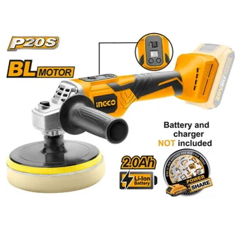 Ingco akumulatorska polirka 20V APLI2001 Ingco akumulatorska polirka 20V APLI2001
