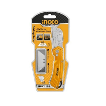 Ingco alu trapezni nož 61x19mm HUK6288 Ingco alu trapezni nož 61x19mm HUK6288